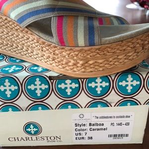 Charleston Shoe Co Balboa Caramel sz. 7
